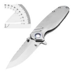 KI3624A1 Couteau Kizer Ti'an Titane Lame Acier S35VN IKBS - Livraison Gratuite