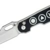 KI4562A3 Couteau Kizer Cormorant Black/White Lame Acier S35VN IKBS - Livraison Gratuite