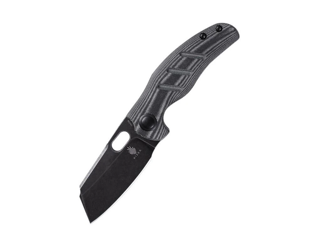 KIV3488C6 Couteau Kizer Mini Sheepdog C01C Black Lame Acier 154CM IKBS - Livraison Gratuite 3 KIV3488C6 Couteau Kizer Mini Sheepdog C01C Black Lame Acier 154CM IKBS - Livraison Gratuite
