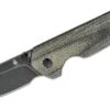 KIV3504C1 Couteau Kizer Guru Black Micarta Lame Sheepsfoot Acier 154CM IKBS - Livraison Gratuite -Kizer KIV3504C1 11 zoom