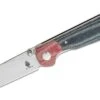 KIV3587C1 Couteau Kizer PPY Micarta Gray/Red Lame Acier 154CM IKBS - Livraison Gratuite