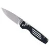 KIV3605C2 Couteau Kizer Original Black&White Lame Acier 154CM Button Lock - Livraison Gratuite -Kizer KIV3605C2 zoom