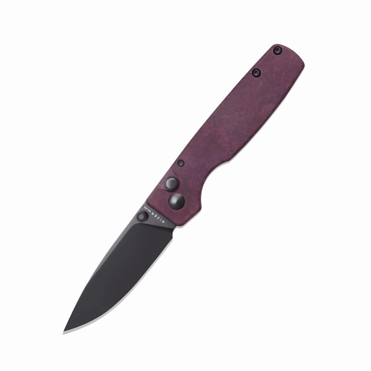 KIV3605C3 Couteau Kizer Original Red Lame Acier 154CM Button Lock - Livraison Gratuite 3 KIV3605C3 Couteau Kizer Original Red Lame Acier 154CM Button Lock - Livraison Gratuite