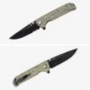 KIV4543N4 Couteau Kizer Justice Green Micarta Lame Acier N690 Black - Livraison Gratuite -Kizer KIV4543N4 2 zoom