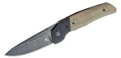KIV4573N1 Couteau Kizer Cutlery Assassin In-Yan Green Lame Acier N690 IKBS - Livraison Gratuite