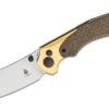 KIV4626C1 Couteau Kizer Clairvoyant Green Lame Acier 154CM Sheepsfoot Button Lock - Livraison Gratuite -Kizer KIV4626C1 zoom