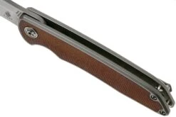 Kizer Matanzas Ki4510A4 Tanto Micarta Couteau De Poche, Nick Swan Design 17 Kizer Matanzas Ki4510A4 Tanto Micarta Couteau De Poche, Nick Swan Design -Kizer KZKI4510A4 07 kizer