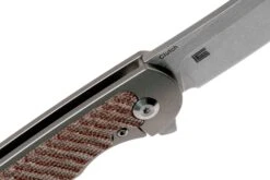 Kizer Clutch Ki4556A3 Micarta Tan Couteau De Poche, Carlos Elstner Design 16 Kizer Clutch Ki4556A3 Micarta Tan Couteau De Poche, Carlos Elstner Design -Kizer KZKI4556A3 06 kizer