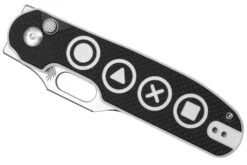 Kizer Cormorant Game Ki4562A3, S35VN, Black & White G10 Couteau De Poche, Yue Dong Design -Kizer KZKI4562A3 04 kizer