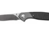 Kizer Grazioso Ki4572A1, 20CV, Black Titanium Carbon Fiber Couteau De Poche, Manganas Design