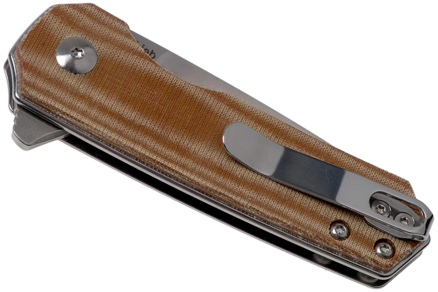 Kizer Lieb V2541N4 Brown Micarta Couteau De Poche, Azo Design 6 Kizer Lieb V2541N4 Brown Micarta Couteau De Poche, Azo Design â Image 4