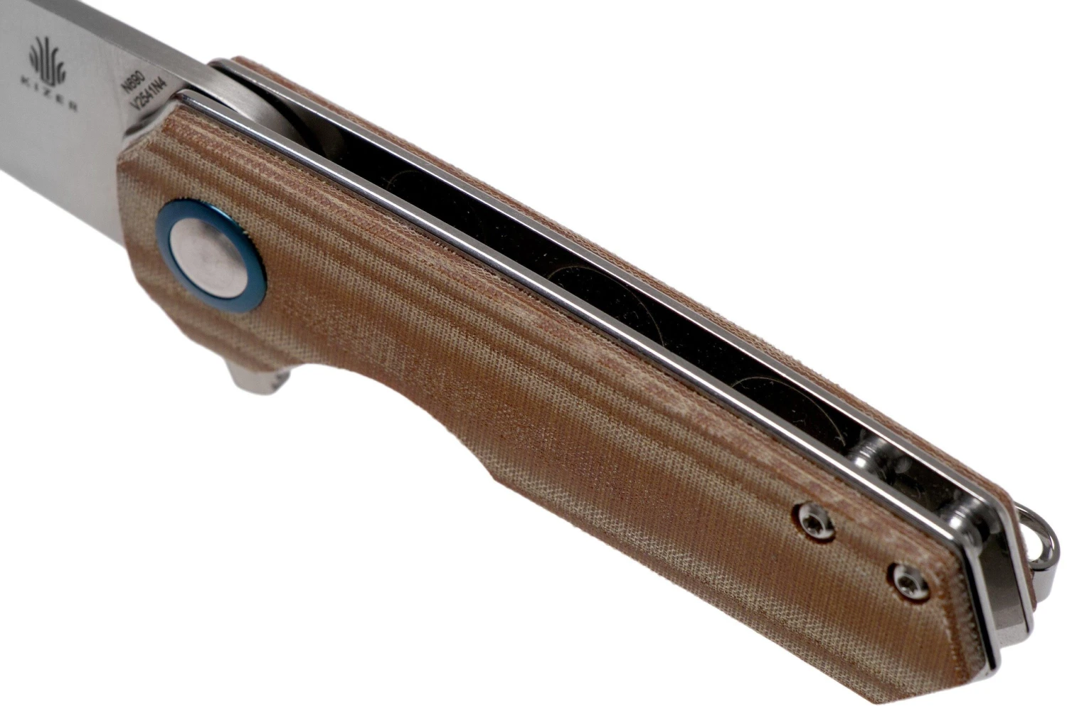 Kizer Lieb V2541N4 Brown Micarta Couteau De Poche, Azo Design 9 Kizer Lieb V2541N4 Brown Micarta Couteau De Poche, Azo Design â Image 7