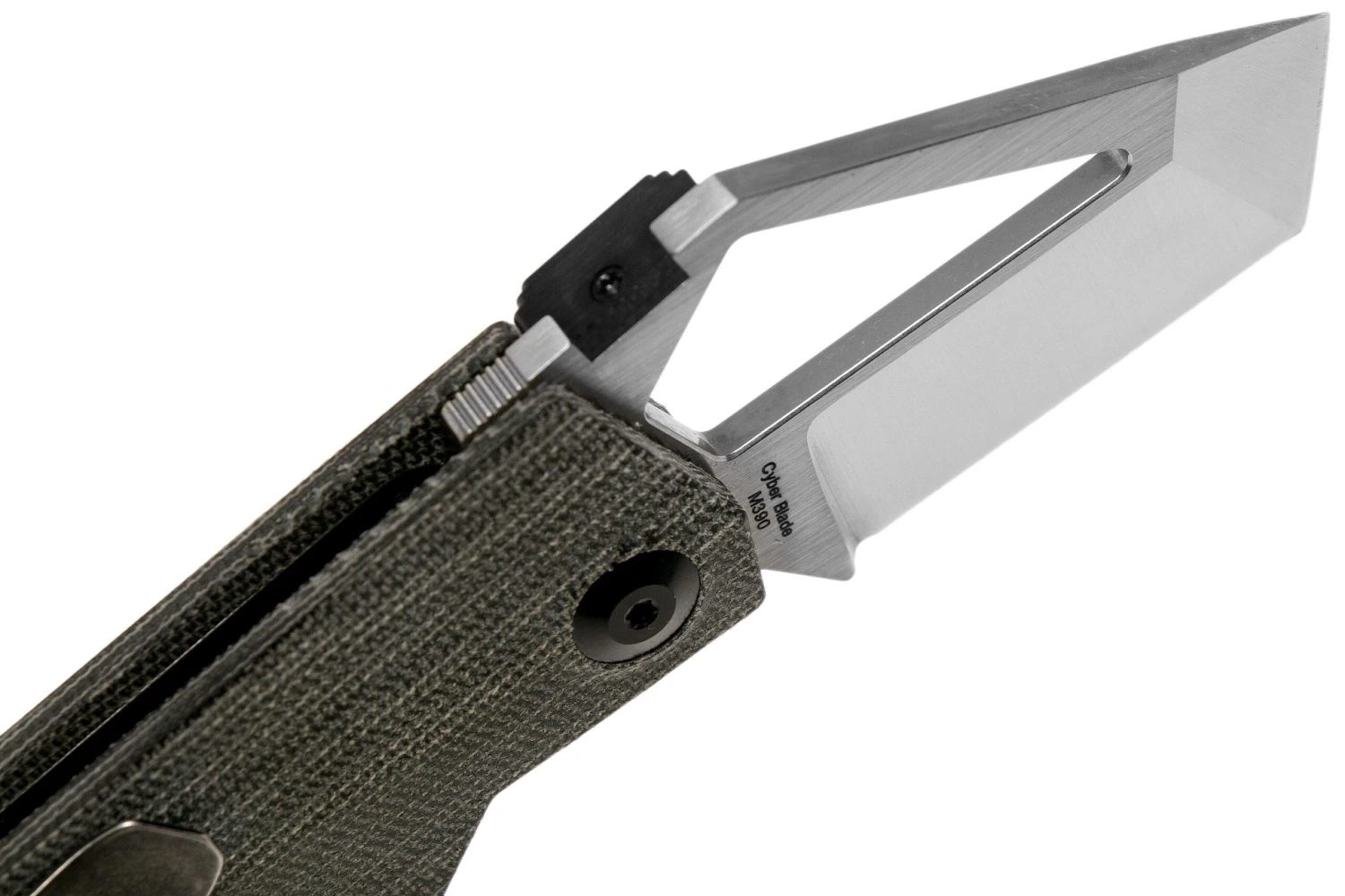 Kizer Cyber Blade V2563A3 M390, Micarta, Couteau De Poche, Yue Design 8 Kizer Cyber Blade V2563A3 M390, Micarta, Couteau De Poche, Yue Design – Image 6