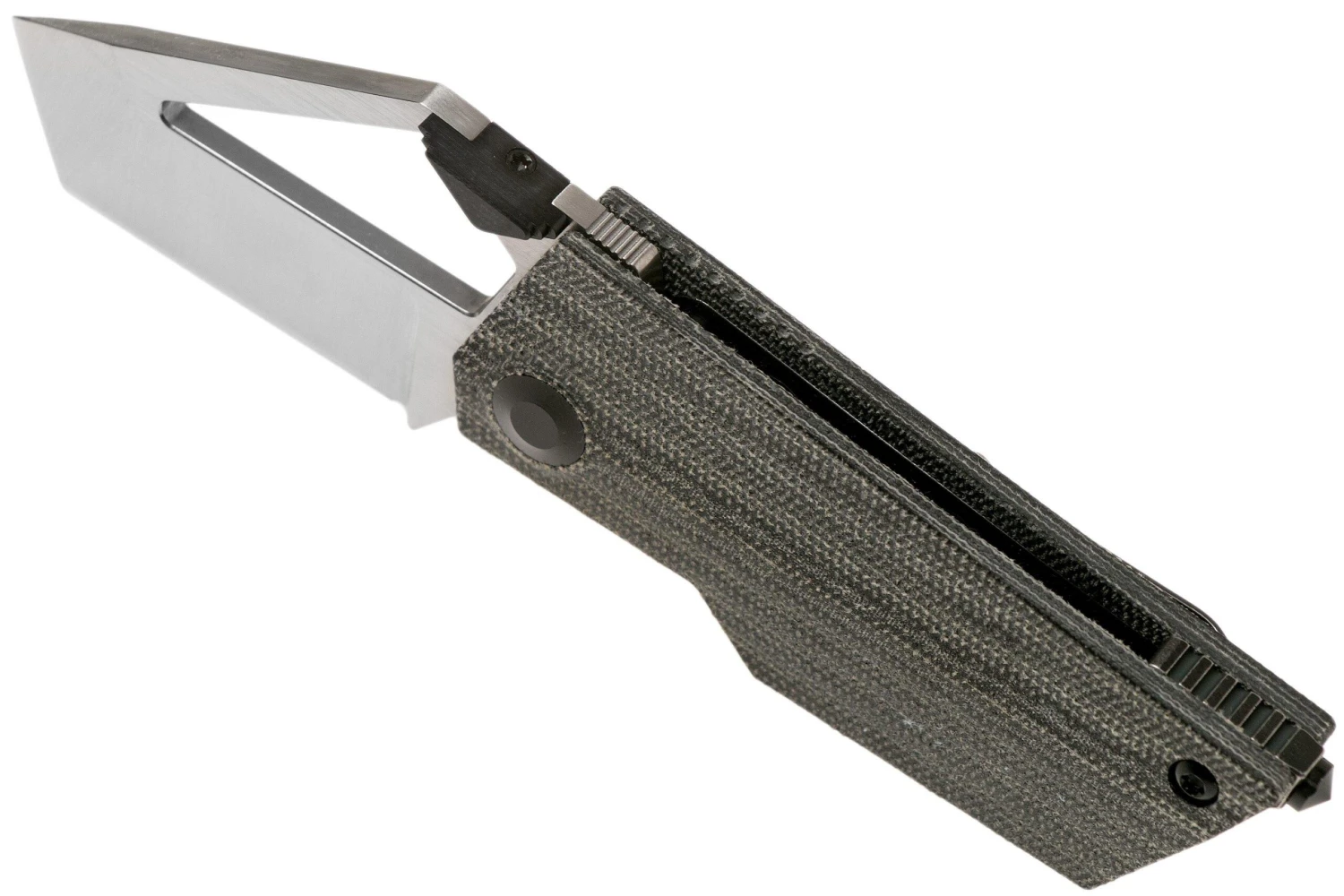 Kizer Cyber Blade V2563A3 M390, Micarta, Couteau De Poche, Yue Design 9 Kizer Cyber Blade V2563A3 M390, Micarta, Couteau De Poche, Yue Design – Image 7