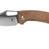 Kizer Urban Bowie V2578C2 154CM, Natural Micarta, Couteau De Poche, Dirk Pinkerton Design