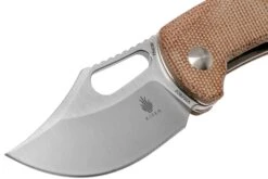 Kizer Urban Bowie V2578C2 154CM, Natural Micarta, Couteau De Poche, Dirk Pinkerton Design -Kizer KZV2578C2 03 kizer