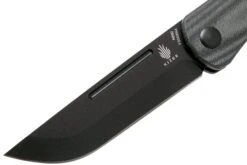 Kizer Pinch V3009N4 Black Micarta Couteau De Poche, Rolf Helbig Design -Kizer KZV3009N4 03 kizer