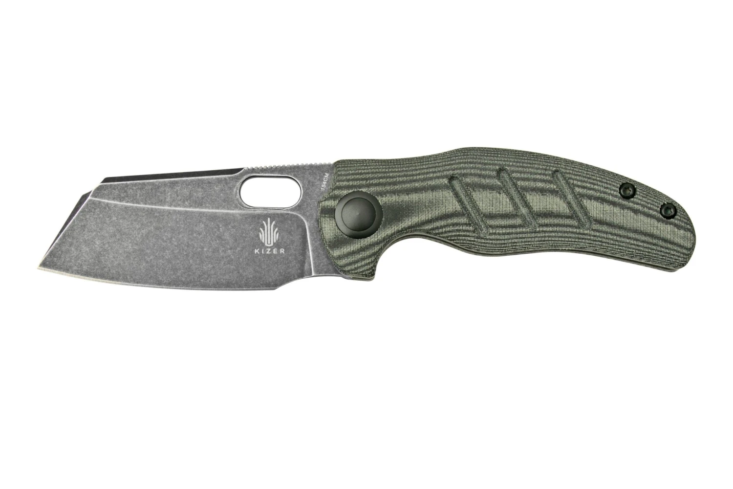 Kizer Vanguard Mini Sheepdog C01C V3488C6 Black Micarta, Couteau De Poche 3 Kizer Vanguard Mini Sheepdog C01C V3488C6 Black Micarta, Couteau De Poche