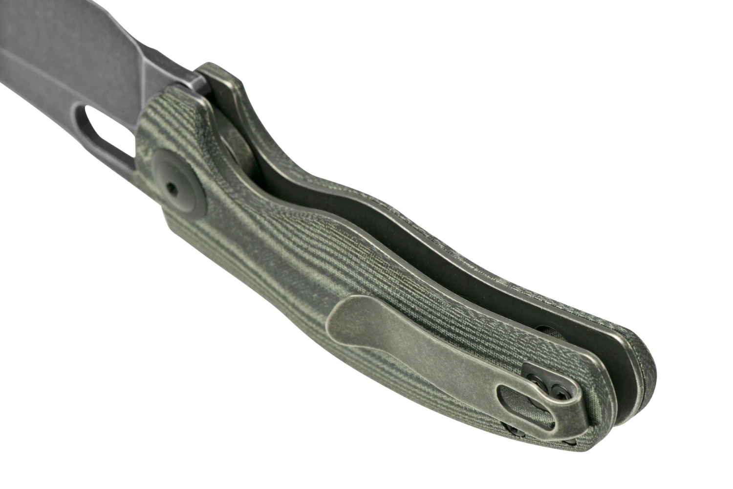 Kizer Vanguard Mini Sheepdog C01C V3488C6 Black Micarta, Couteau De Poche 6 Kizer Vanguard Mini Sheepdog C01C V3488C6 Black Micarta, Couteau De Poche – Image 4