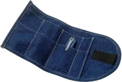 Kizer Feist V3499C1 Stonewashed 154CM, Denim Blue Micarta, Couteau De Poche, Justin Lundquist Design -Kizer KZV3499C1 08 kizer