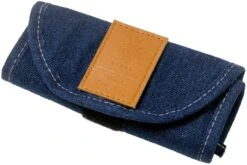 Kizer Feist V3499C1 Stonewashed 154CM, Denim Blue Micarta, Couteau De Poche, Justin Lundquist Design -Kizer KZV3499C1 09 kizer