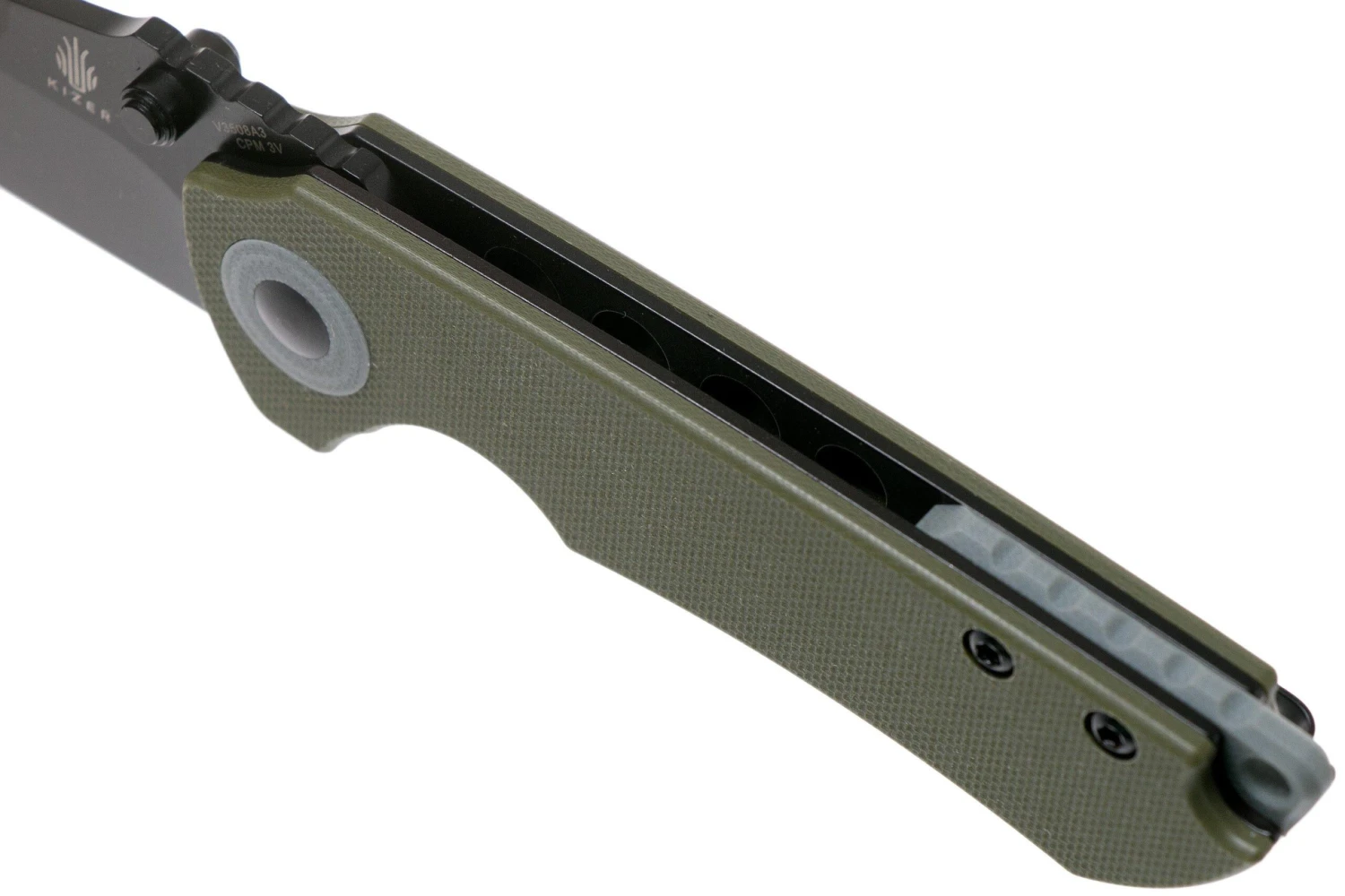 Kizer Vanguard Critical Mini, G10, CPM 3V, V3508A3 Couteau De Poche 9 Kizer Vanguard Critical Mini, G10, CPM 3V, V3508A3 Couteau De Poche – Image 7