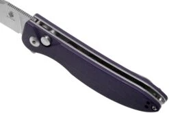 Kizer Vanguard Swaggs Swayback V3566N1 Purple G10 Couteau De Poche -Kizer KZV3566N1 07 kizer v202107