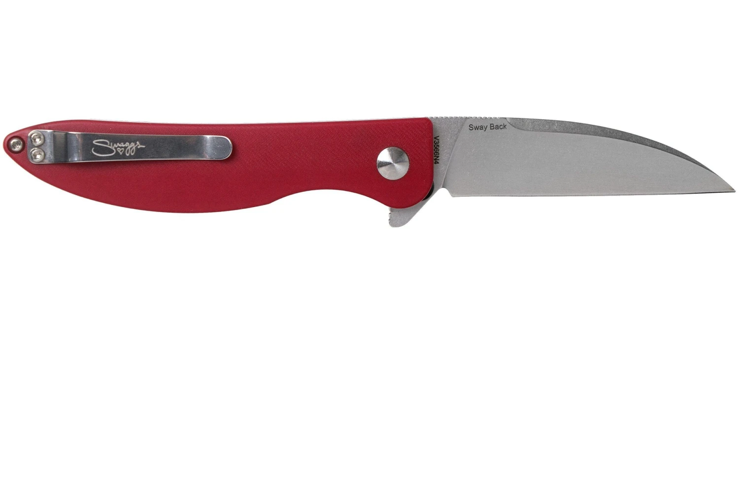 Kizer Vanguard Sway Back, Micarta, N690, V3566N4, Couteau De Poche, Swaggs Design 4 Kizer Vanguard Sway Back, Micarta, N690, V3566N4, Couteau De Poche, Swaggs Design â Image 2