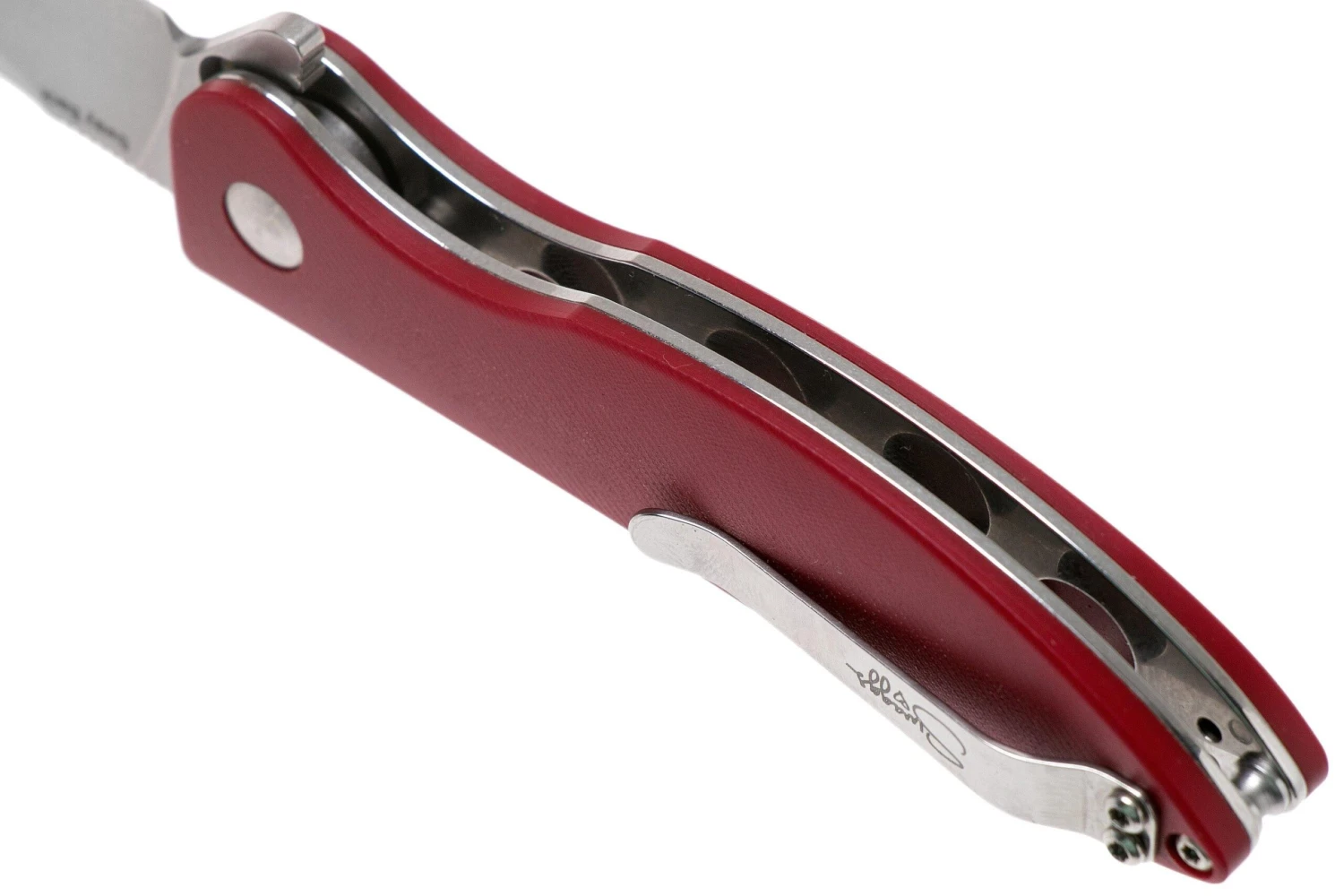 Kizer Vanguard Sway Back, Micarta, N690, V3566N4, Couteau De Poche, Swaggs Design 7 Kizer Vanguard Sway Back, Micarta, N690, V3566N4, Couteau De Poche, Swaggs Design â Image 5