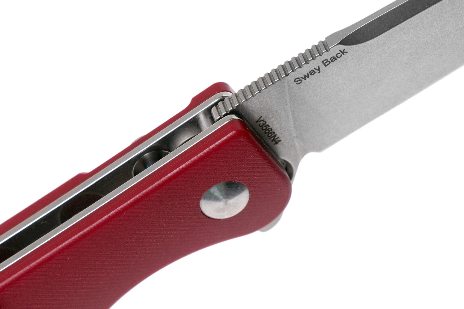 Kizer Vanguard Sway Back, Micarta, N690, V3566N4, Couteau De Poche, Swaggs Design 8 Kizer Vanguard Sway Back, Micarta, N690, V3566N4, Couteau De Poche, Swaggs Design â Image 6