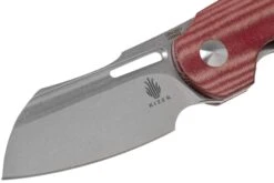 Kizer Vanguard October, Micarta, 20CV, V3569A2 Couteau De Poche -Kizer KZV3569A2 03 kizer