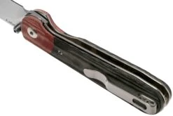 Kizer PPY V3587C1 154CM, Red And Black Micarta, Couteau De Poche, Azo Design -Kizer KZV3587C1 05 kizer