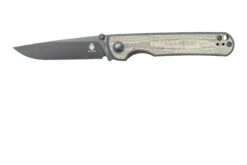 Kizer Rapids V3594C2 154CM Black G10 Green Micarta Couteau De Poche, Carlos Elstner Design