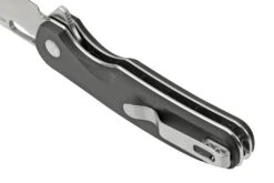 Kizer Vanguard HIC-CUP V3606C2, Button Lock Black Richlite Couteau De Poche, Azo Design -Kizer KZV3606C2 04 kizer