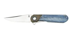 Kizer Comet V3614C2 Brass & Blue Micarta, Couteau De Poche
