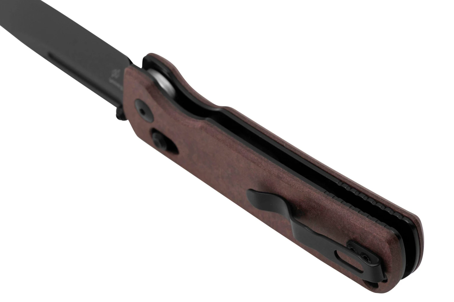 Kizer Escort V4481C1, Red Richlite, Couteau De Poche, Dirk Pinkerton Design 6 Kizer Escort V4481C1, Red Richlite, Couteau De Poche, Dirk Pinkerton Design – Image 4