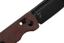 Kizer Escort V4481C1, Red Richlite, Couteau De Poche, Dirk Pinkerton Design 12 Kizer Escort V4481C1, Red Richlite, Couteau De Poche, Dirk Pinkerton Design -Kizer KZV4481C1 05 kizer