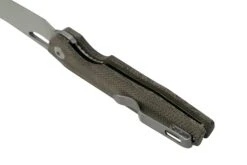 Kizer Genie V4545C1, Green Micarta, 154CM, Couteau De Poche, Gage Design 11 Kizer Genie V4545C1, Green Micarta, 154CM, Couteau De Poche, Gage Design -Kizer KZV4545C1 04 kizer