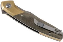 Kizer Vanguard Grazioso, Micarta, N690, V4572N2 Couteau De Poche -Kizer KZV4572N2 04 kizer