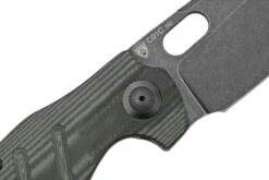 Kizer Sheepdog XL C01C, V5488C5, Black Micarta, 154CM, Couteau De Poche, Chris Conaway Design -Kizer KZV5488C5 05 kizer