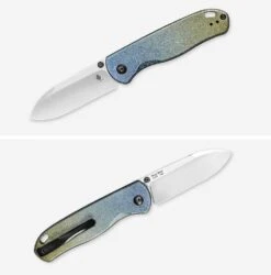 KI3619A3 Couteau Kizer Drop Bear Lame Acier LC200N Manche Snowflake Titane IKBS - Livraison Gratuite