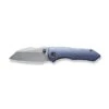 WE220053 Couteau We Knife High-Fin Blue Manche Titae Lame Acier CPM-20CV IKBS - Livraison Gratuite -Kizer WE220053 f zoom