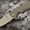 Couteau Kizer Uprising Reverse Tanto Lame Acier CPM-S35VN Manche Titane 6Al4V KI4491A2 - Free Shipping -Kizer ki4491a2 zx1200