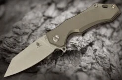 Couteau Kizer Uprising Reverse Tanto Lame Acier CPM-S35VN Manche Titane 6Al4V KI4491A2 - Free Shipping