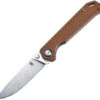 Couteau Kizer Cutlery Vanguard Begleiter VG-10 Manche Brown G-10 KIV4458A4 - Free Shipping