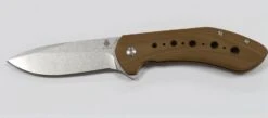 Couteau Kizer Vanguard Kala Desert Tan Lame Acier VG-10 Manche G-10 KIV4479A2 - Free Shipping